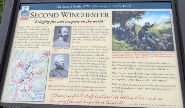 SECOND WINCHESTER WAR MEMORIAL PANEL