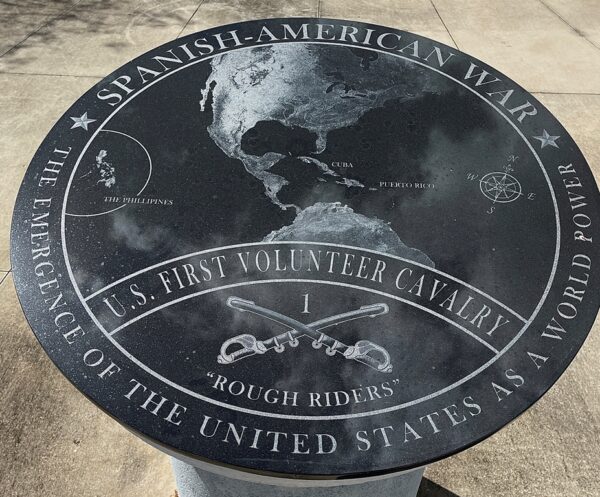 HILLSBOROUGH COUNTY SPANISH AMERICAN WAR MEMORIAL PLAQUE