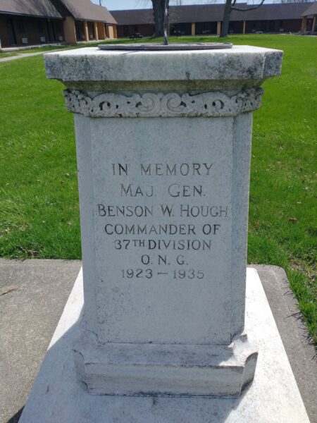 MAJ. GEN. BENSON W. HUGH MEMORIAL