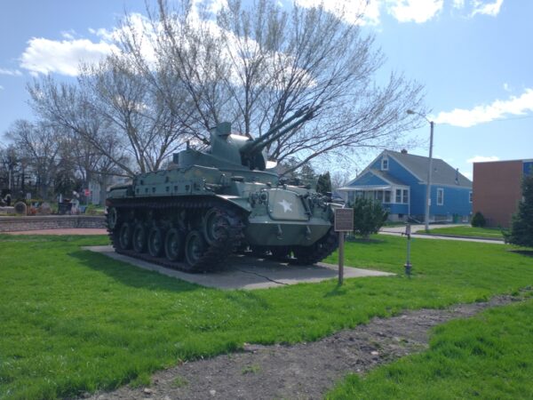 M-42 “DUSTER” VETERANS OF AMERICAN WARS MEMORIAL