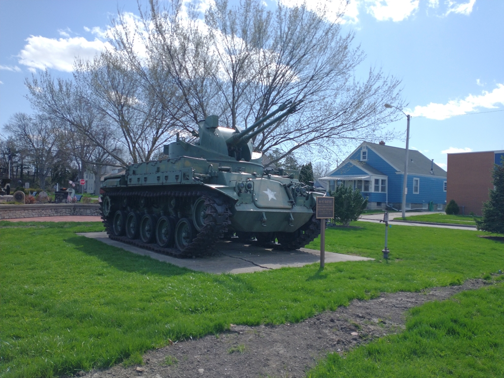 M-42 “DUSTER” VETERANS OF AMERICAN WARS MEMORIAL