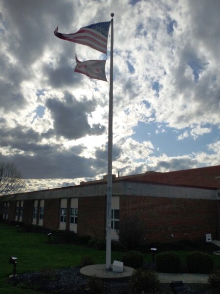DANBURY TWP. VETERANS MEMORIAL FLAGPOLE