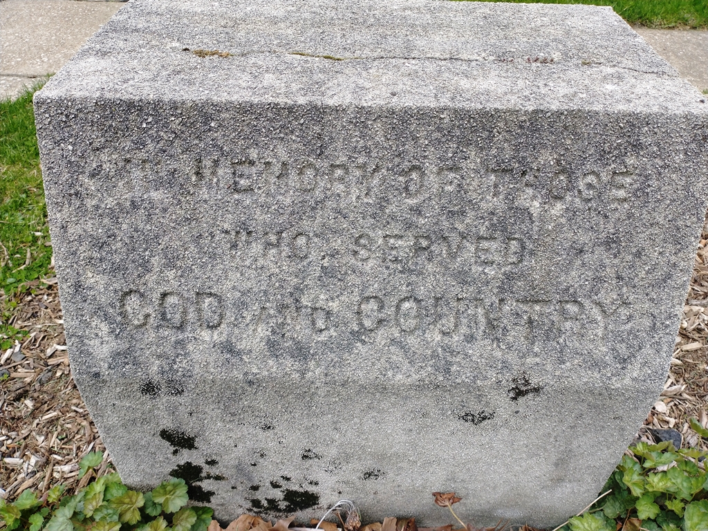 GOD AND COUNTRY VETERANS MEMORIAL