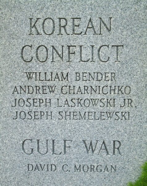WILKES-BARRE TWP. WAR MEMORIAL STONE D