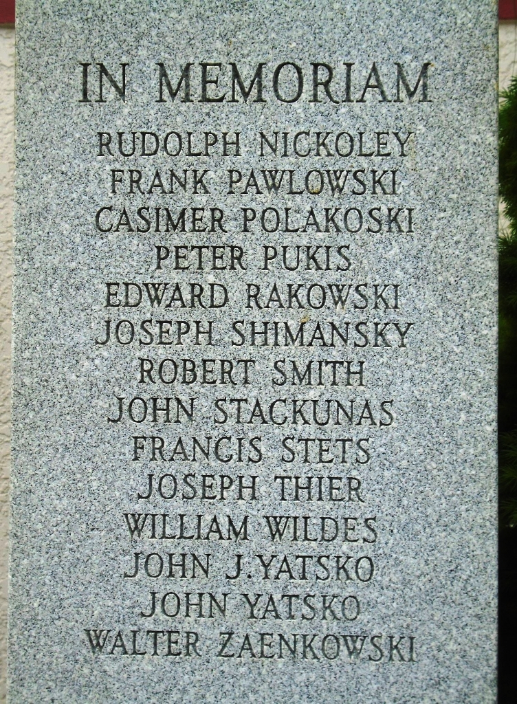 WILKES-BARRE TWP. WAR MEMORIAL STONE C