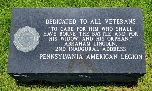 NATIONAL CEMETERY OF THE ALL VETERANS MEMORIAL TABLET