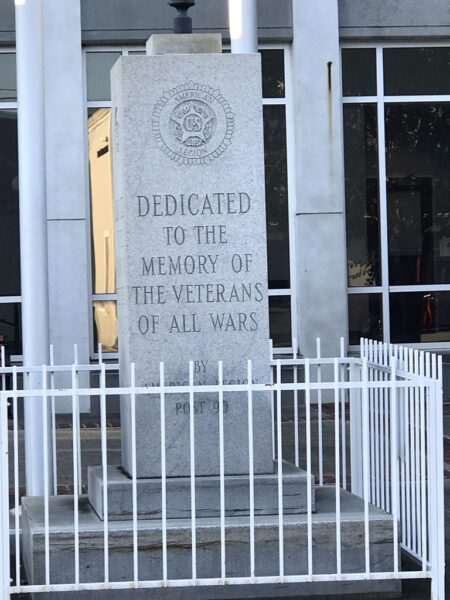 AMERICAN LEGION POST 90 WAR VETERANS MEMORIAL