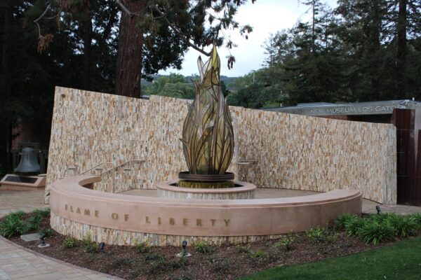 THE FLAME OF LIBERTY MEMORIAL FLAME