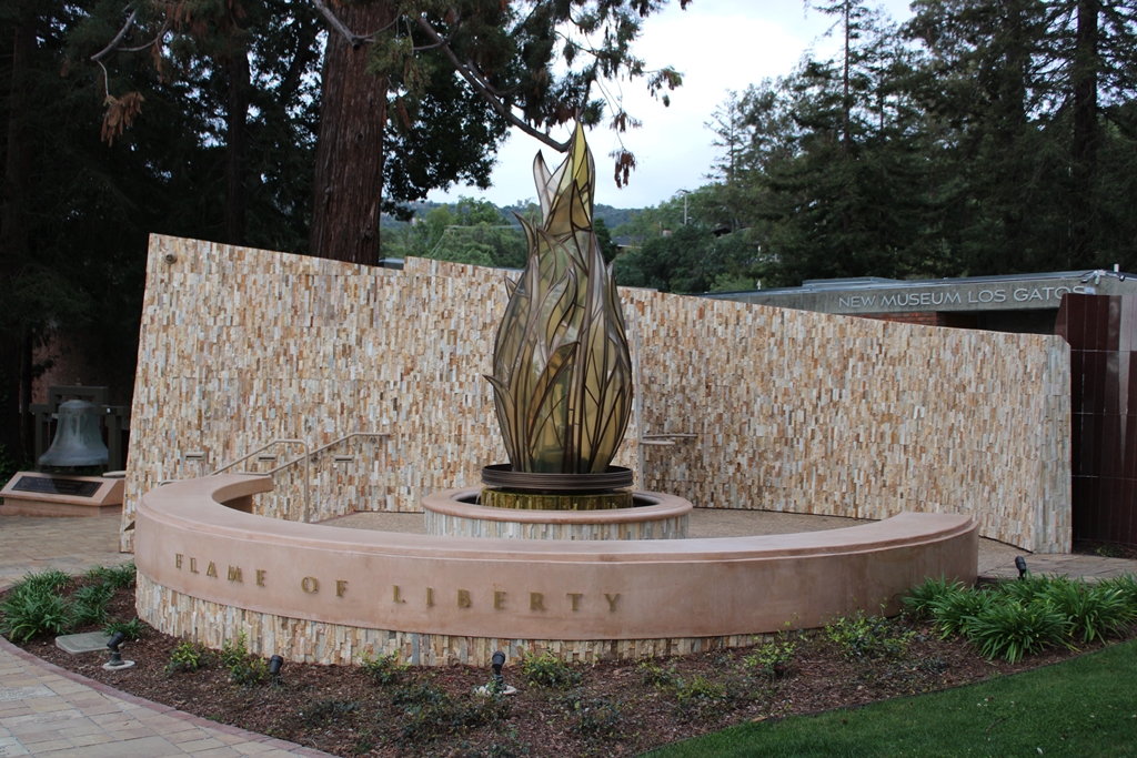 THE FLAME OF LIBERTY MEMORIAL FLAME