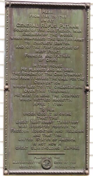 GENERAL RUFUS PUTNAM REVOLUTIONARY WAR