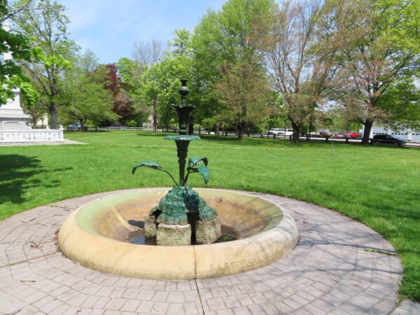 THE JAMES R. BROWN MEMORIAL FOUNTAIN