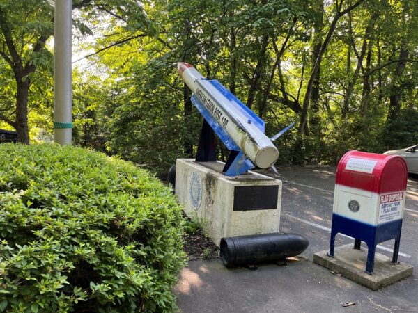 AMERICAN LEGION POST 180 VETERANS MEMORIAL MISSILE