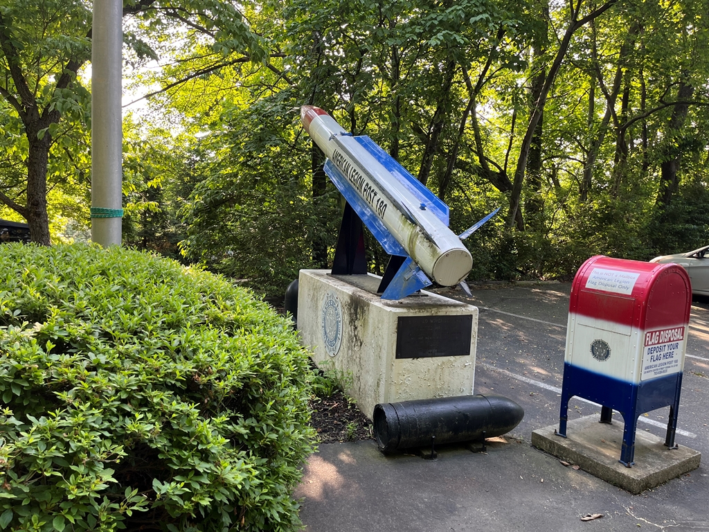 AMERICAN LEGION POST 180 VETERANS MEMORIAL MISSILE