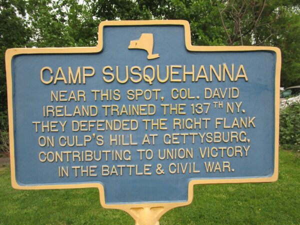 CAMP SUSQUEHANNA WAR MEMORIAL MARKER