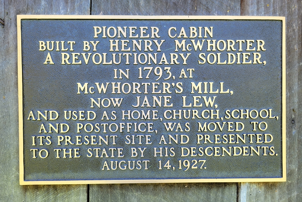 HENRY MCWORTER REVOLUTIONARY SOLDIER MEMORIAL PLAQUE