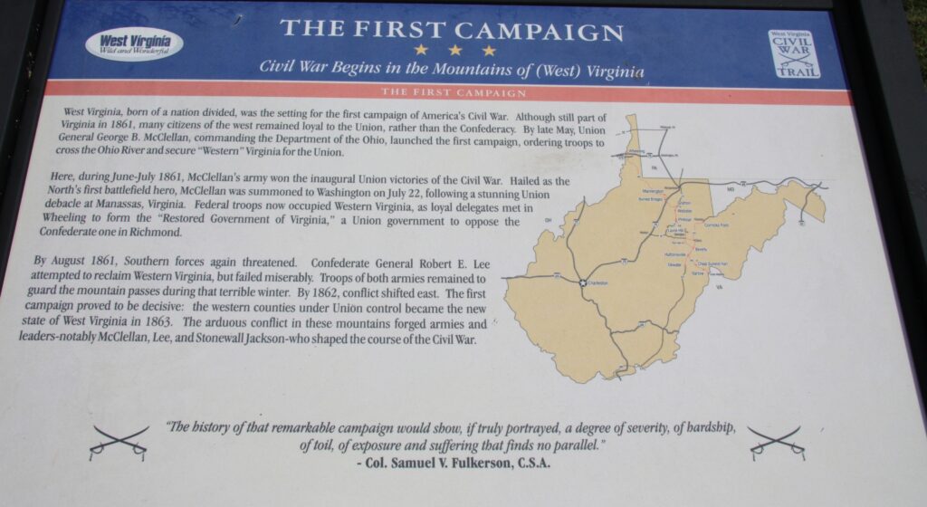 THE FIRST CAMPAIGN WAR MEMORIAL PANEL