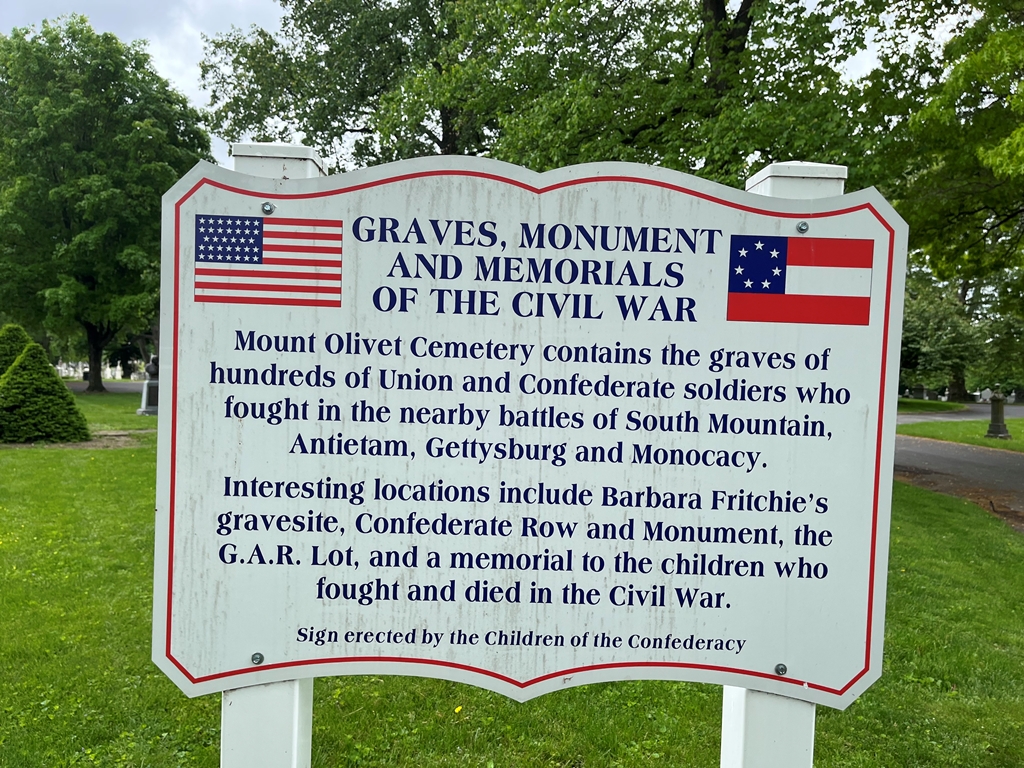 GRAVES, MONUMENT AND MEMORIAL OF THE CIVIL WAR MARKER