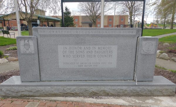 AMERICAN LEGION POST 330 VETERANS MEMORIAL