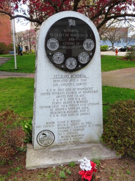 HONORING VETERANS OF NORTHERN R.I. MEMORIAL