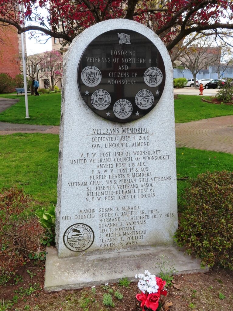 HONORING VETERANS OF NORTHERN R.I. MEMORIAL