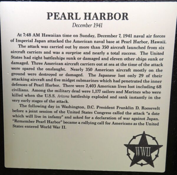 AMERICAN LEGION POST 85 WAR MEMORIAL PLAQUE E