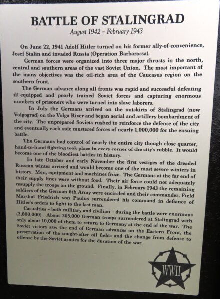 AMERICAN LEGION POST 85 WAR MEMORIAL PLAQUE B