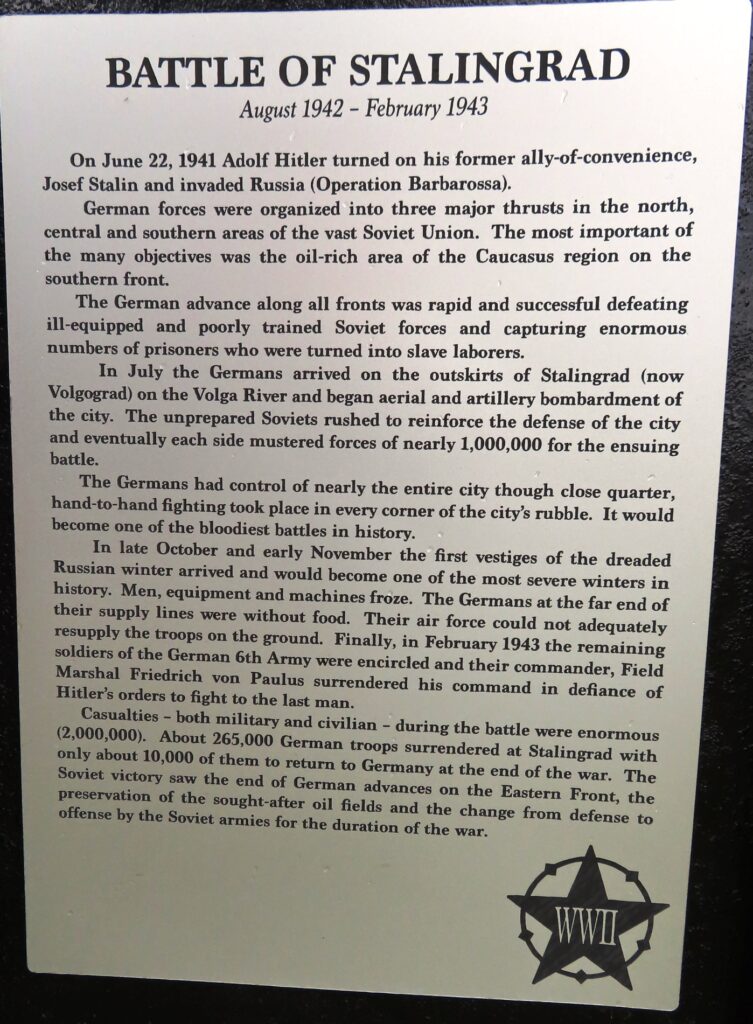 AMERICAN LEGION POST 85 WAR MEMORIAL PLAQUE B