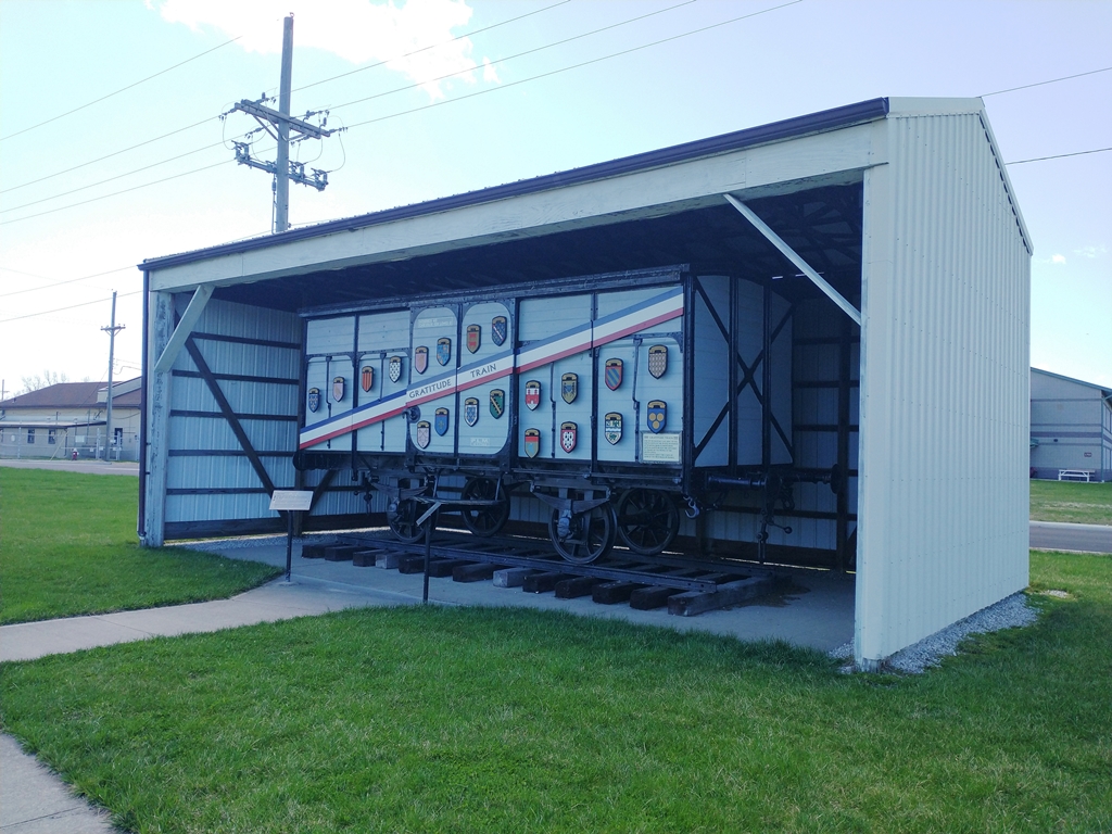 GRATITUDE TRAIN WAR MEMORIAL PORT CLINTON