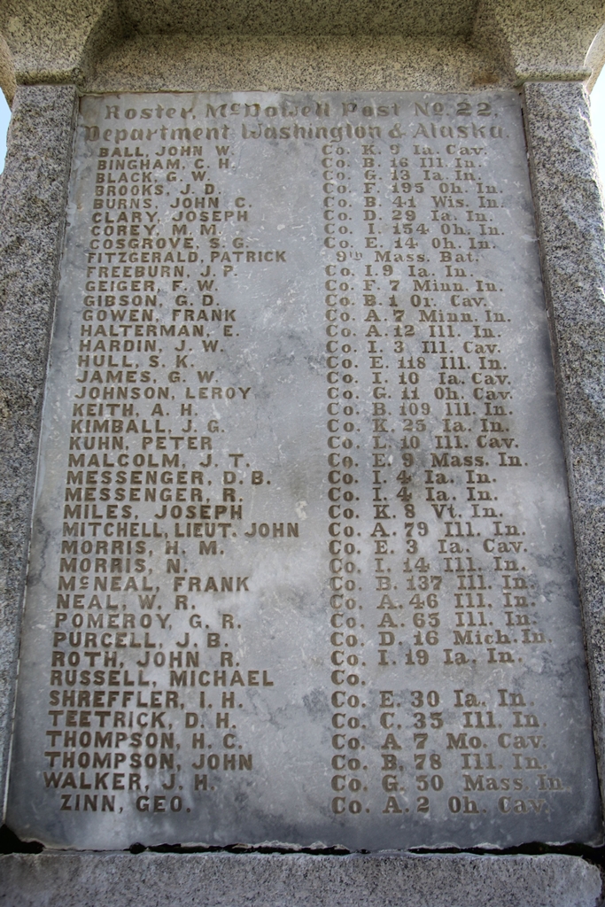 GARFIELD COUNTY WAR VETERANS MEMORIAL HONOR ROLL STONE B