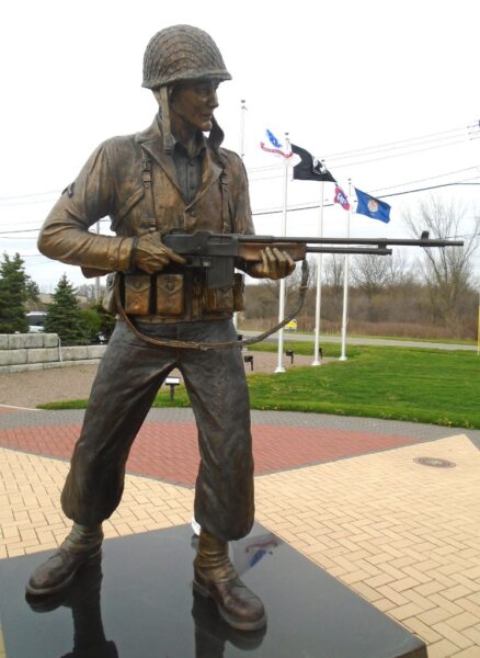 CHARLES N. DEGLOPPER WAR MEMORIAL STATUE