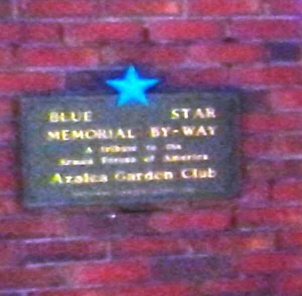 TIFTON BLUE STAR MEMORIAL BY-WAY PLAQUE