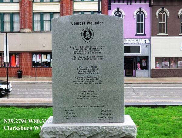 COMBAT WOUNDED VETERANS MEMORIAL