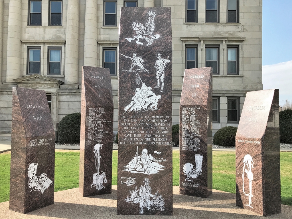 GRANT COUNTY ARMED FORCES VETERANS MEMORIAL