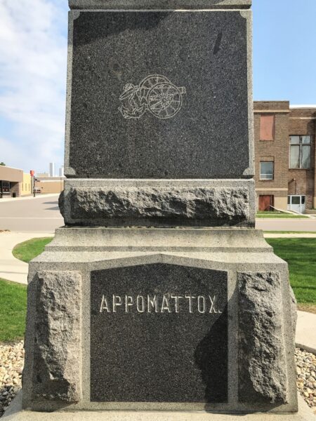 GEN. A.A. HUMPHREY POST NO. 42 G.A.R. DEPT OF S.D. MEMORIAL SIDE C