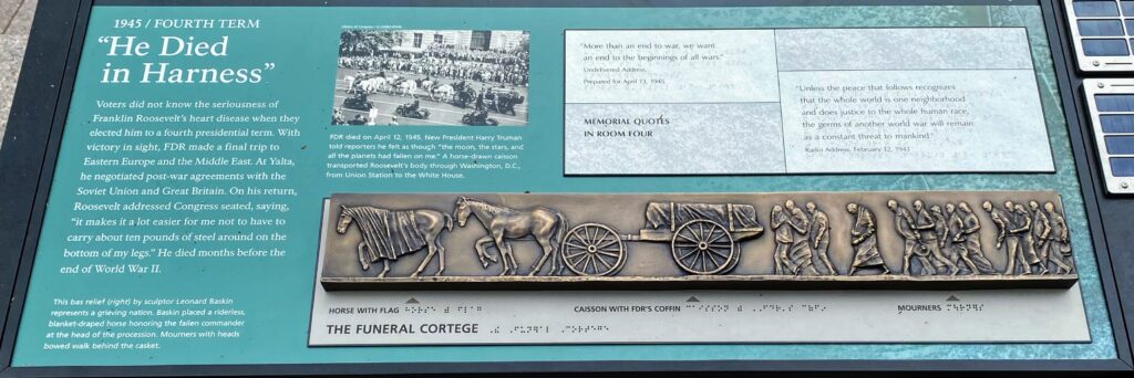 “HE DIED IN HARNESS” WAR MEMORIAL PANEL