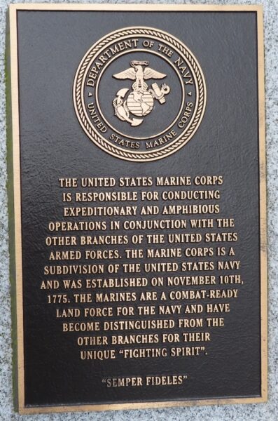 DUTY HONOR COUNTRY WAR MEMORIAL PLAQUE C