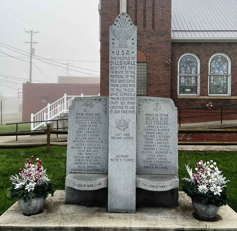 DILLONVALE WAR VETERANS MEMORIAL