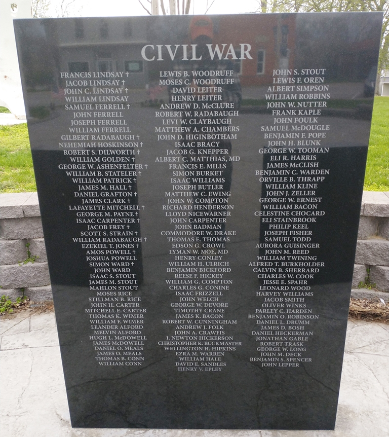 BLANCHARD TOWNSHIP CIVIL WAR MEMORIAL