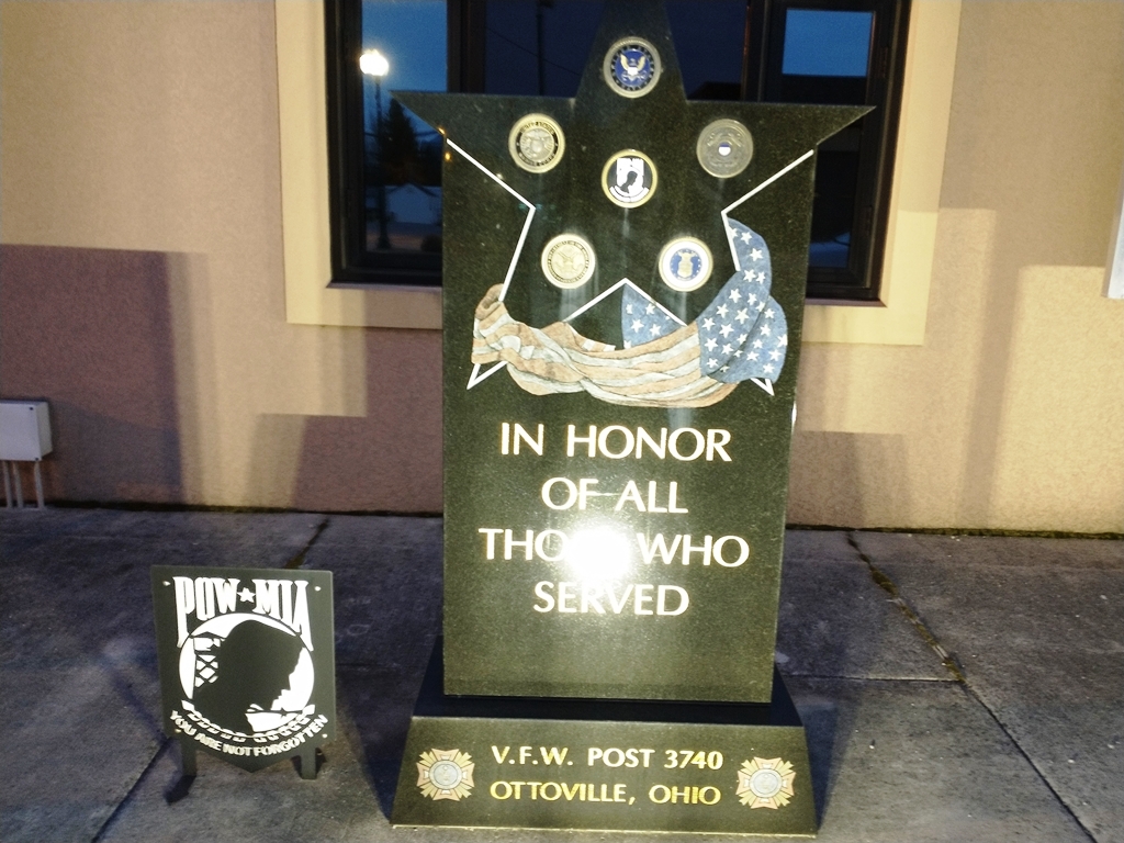 V.F.W. POST 3740 VETERANS MEMORIAL