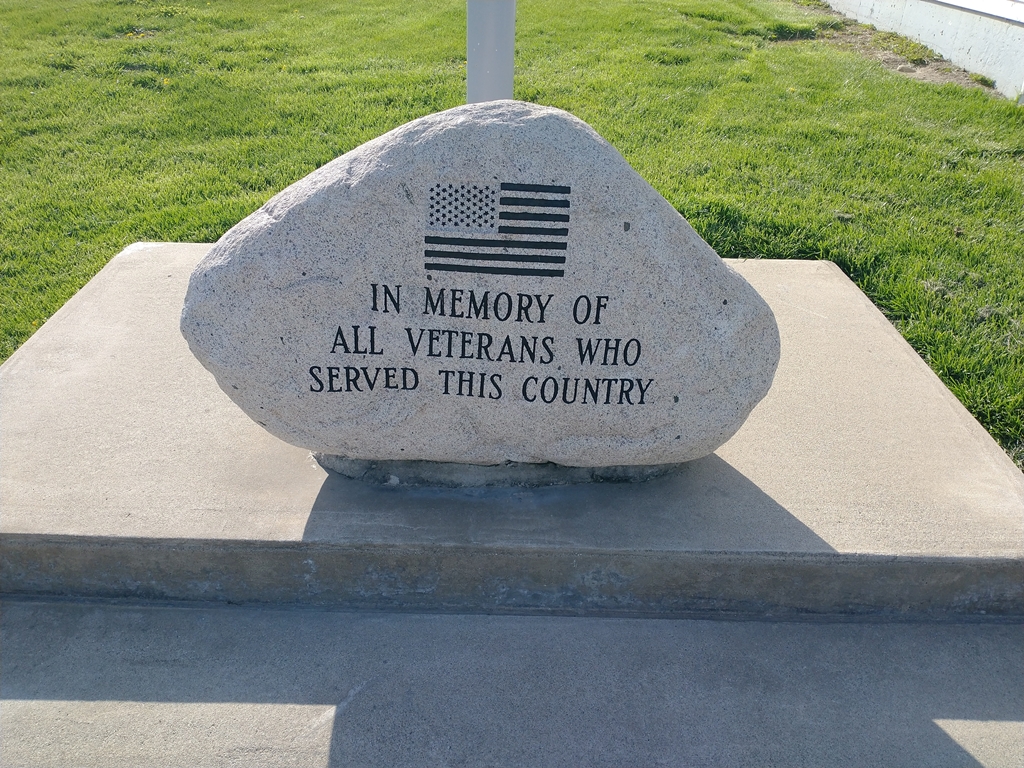 LIMA ALL VETERANS MEMORIAL STONE