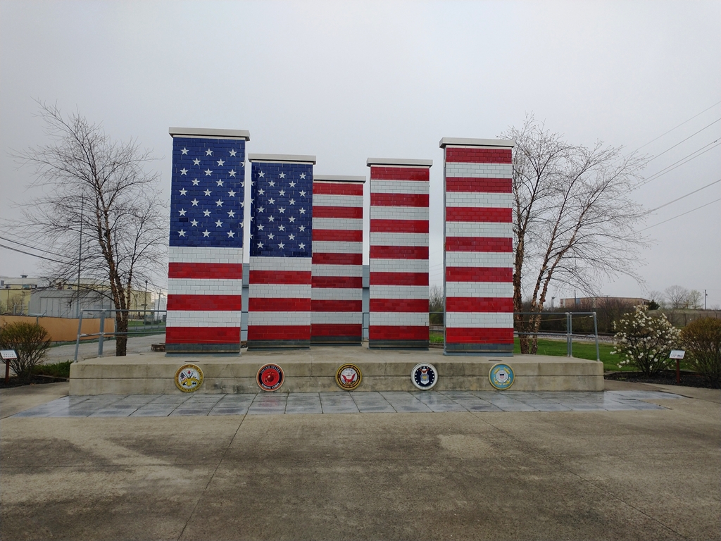 VETERANS FREEDOM FLAG MONUMENT