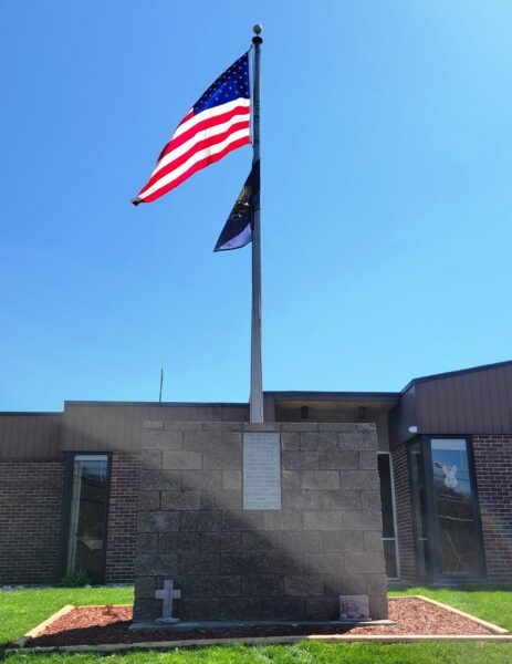 COMMUNITY OF GERMAN TWP. ALL WARS MEMORIAL FLAGPOLE