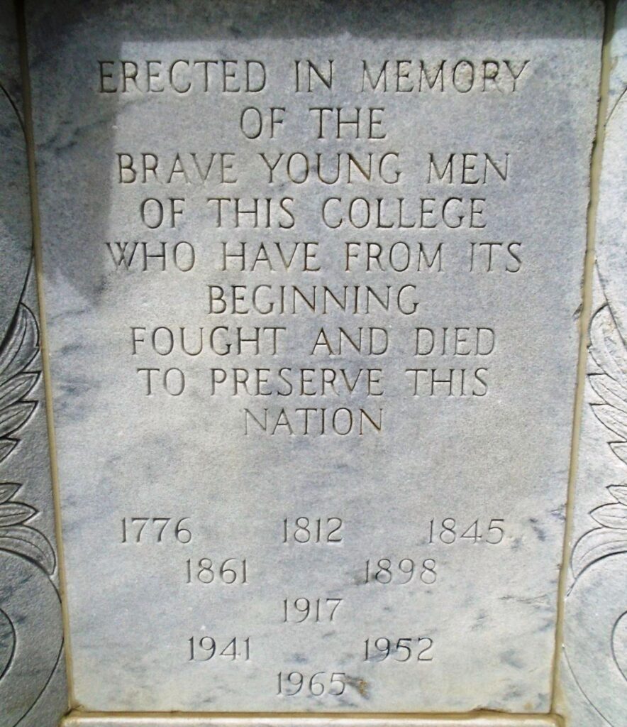 SOLDIERS AND SAILORS MEMORIAL STONE B