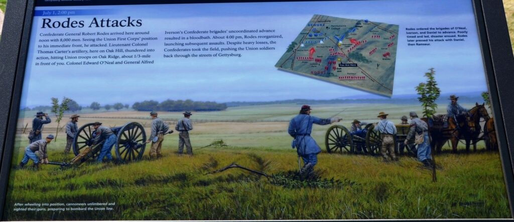 RODES ATTACKS WAR MEMORIAL PANEL