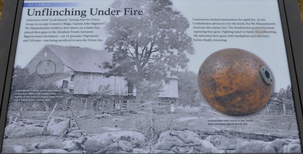 UNFLINCHING UNDER FIRE WAR MEMORIAL PANEL