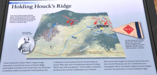 HOLDING HOUCK’S RIDGE WAR MEMORIAL PANEL