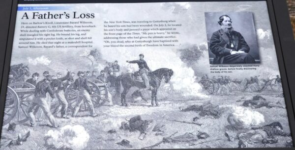 A FATHER’S LOSS WAR MEMORIAL PANEL