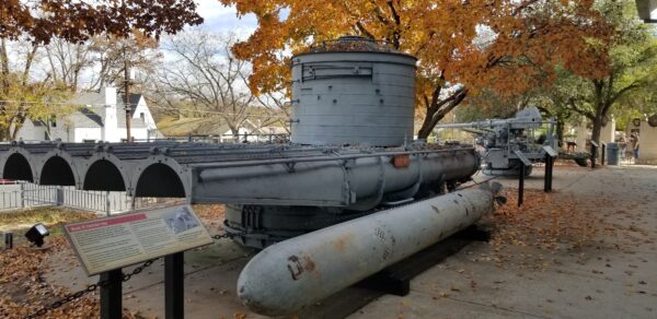 MARK 15 TORPEDO TUBE WAR MEMORIAL