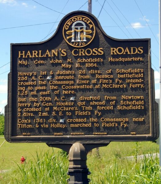 HARLAN’S CROSS ROADS WAR MEMORIAL MARKER