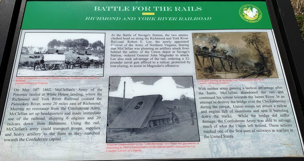 BATTLE FOR THE RAILS WAR MEMORIAL PANEL